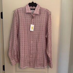Daniel Cremieux Pink Casual Button Down Shirt